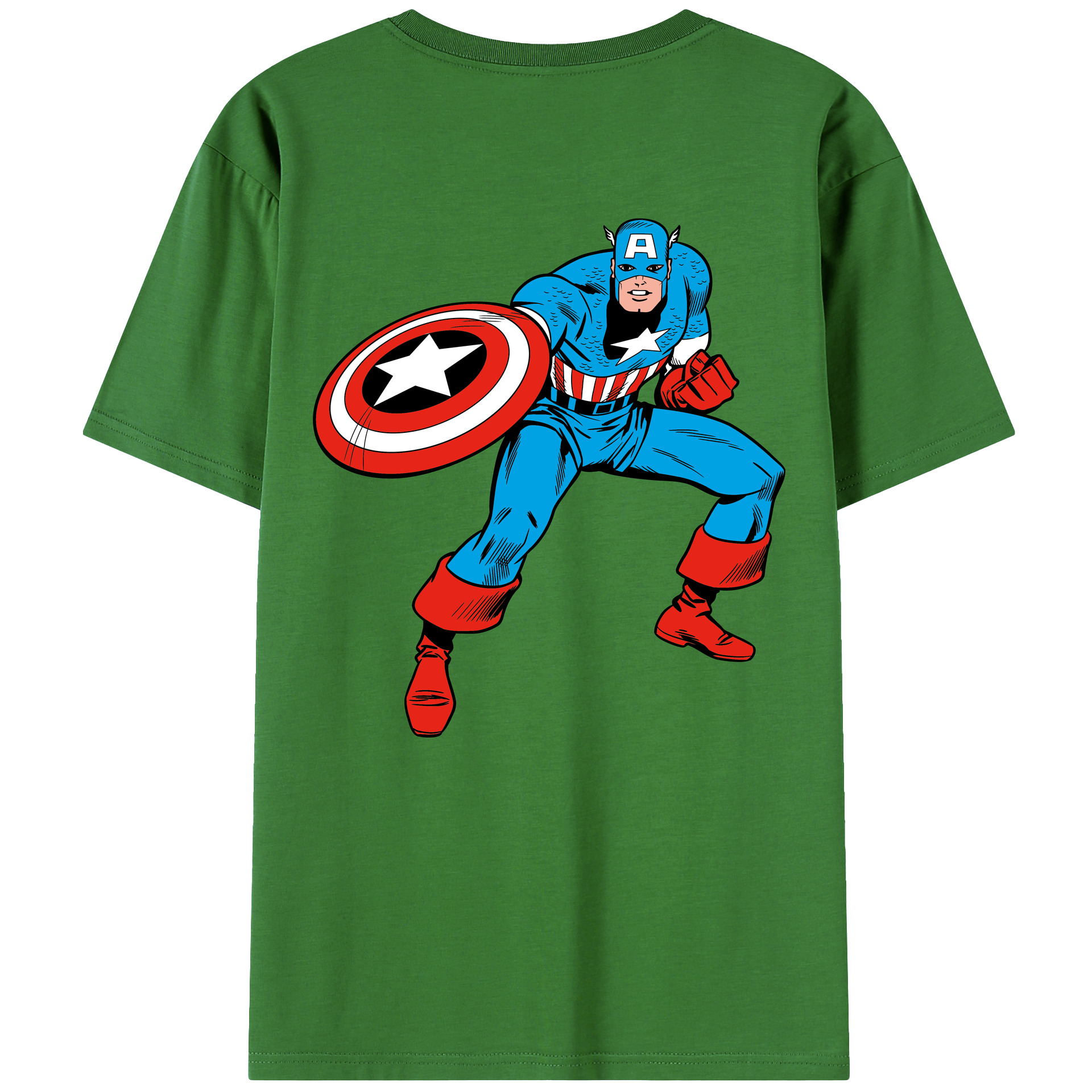 （画像用） アベンジャーズ The Avengers レディース半袖Tシャツ(バックプリント)